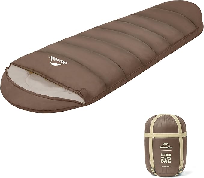 Naturehike Sleeping Bags for Adults, 23/39℉ Mummy Backpacking Sleeping Bag, 0 Degree Lightweight Sleeping Bag Warm for Camping, Hiking