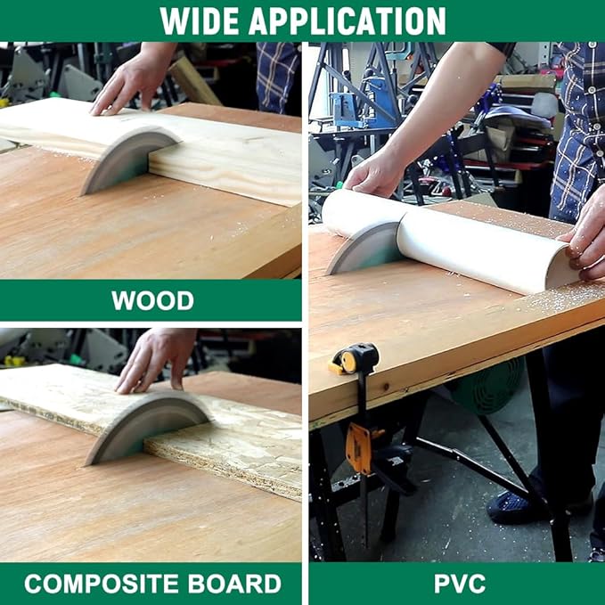 Hoteche 10-Inch Compact Portable Table Saw with Saw Blade for Desktop Use
