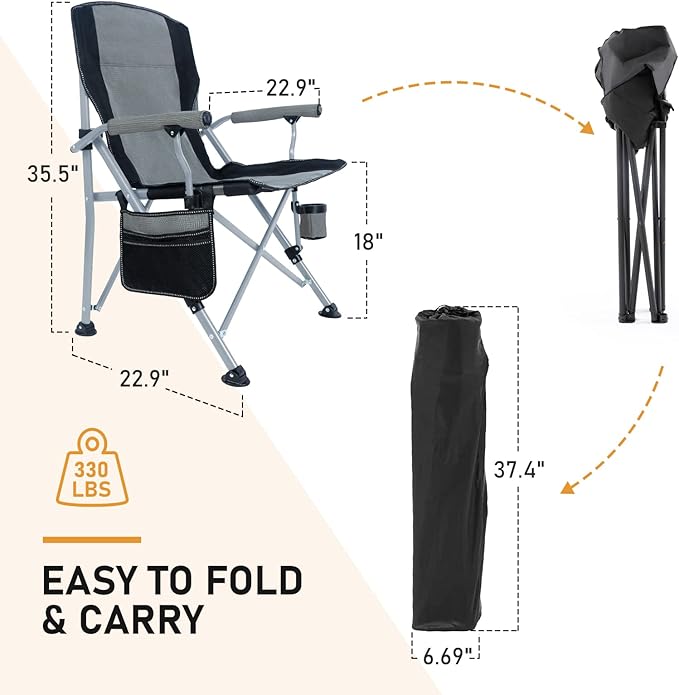 Homcosan Portable Camping Chair