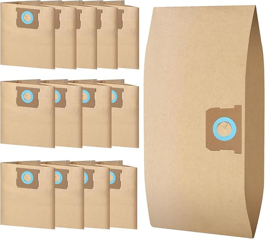 14 Pack DXVA19-4104 Vacuum Bags for DEWALT 5 to 8 Gallon Wet/Dry Vacuum, Disposable Shop Vac Bags, Dust Collection Bag Replacement