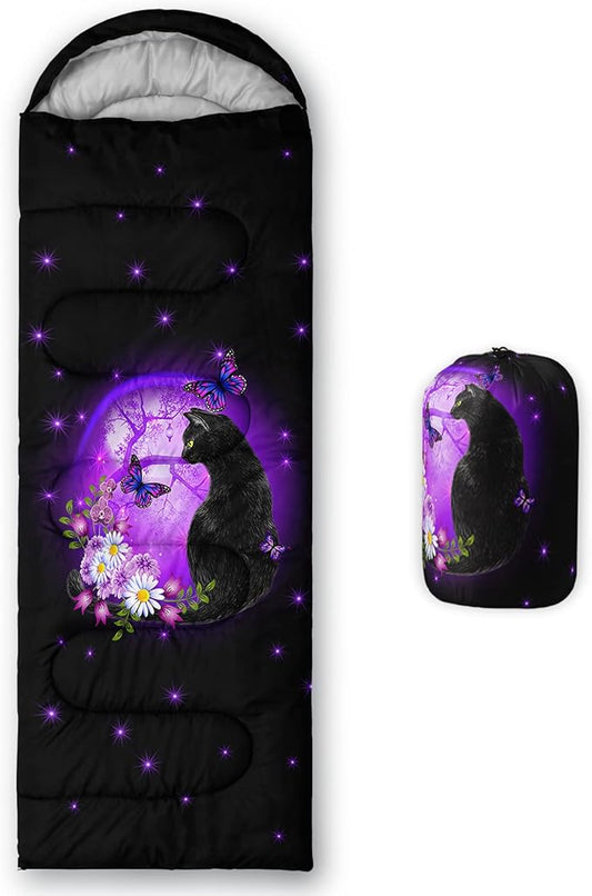 Axolotl Unicorn Sleeping Bag for Kids Boys Girls–Lightweight Warm Cold Weather Sleeping Bags,Waterproof Portable Sleeping Bag with Compression Sack for Camping Backpacking Outdoor Indoor