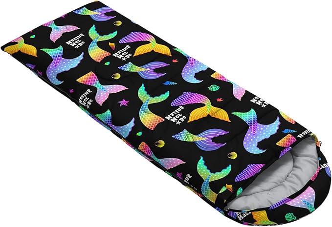 BailiPromise Camping Sleeping Bags,3 Season Warm & Cool Weather,Lightweight,Waterproof Sleeping Bags for Adults & Kids,Traveling,and Outdoors,Camping Gear Equipment