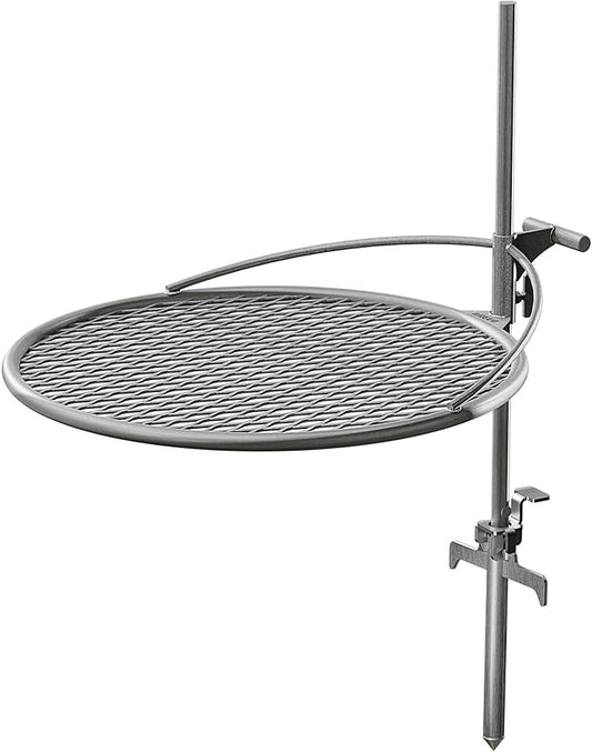 Outpost Grill 19 - Standalone Campfire Grate - Breeo X Series Accessory - Stainless Steel, Durable, USA Made - Campfire Grill Grate - Camping Cooking Rack with Carrying Bag - Fire Pit Accessories