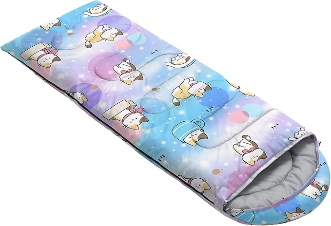 BailiPromise Camping Sleeping Bags,3 Season Warm & Cool Weather,Lightweight,Waterproof Sleeping Bags for Adults & Kids,Traveling,and Outdoors,Camping Gear Equipment