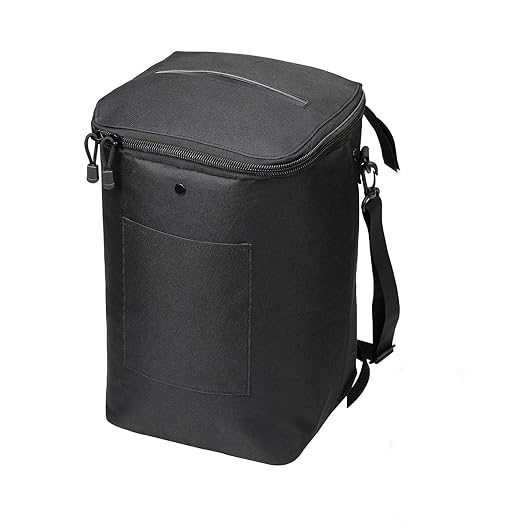 Boat Trash Can, Portable Boat Trash Bag, Reusable Boat Garbage Bag, Easy to Install & Clean, 3.96 Gallons Multi-Purpose Boating Equipment Accessories for Fishing Kayak Pontoon Boat(1PCS Black)