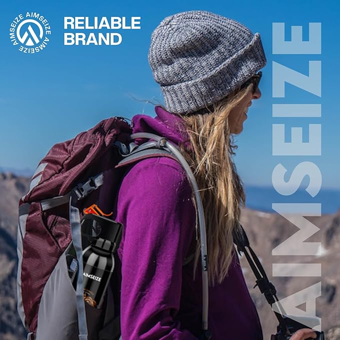 Compact Pepper Spray for Hiking: Maximum Strength Powerful for Camping - Easy Access Outdoor Personal Protection