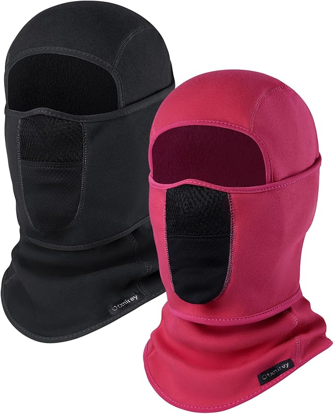 Balaclava Ski Mask (with Breathable Holes) Windproof Winter Fleece Neck Face Warmer for Men&Women
