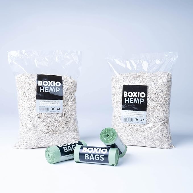 BOXIO Toilet - Portable Toilet, Camping Toilet, composting Toilet for car Camping, Boat or Camping. Mini Camping Toilet: 14,7" x 11,8" x 11,0" Made in Germany.