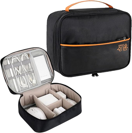 Big Organizer Bag Electronic Devices Case Travelling Pouch for USB Charger Cable Accessories Mouse Phone SD Power Bank Earphone Organized