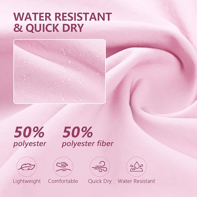 Hiking Pants Women Lightweight Cargo Pants Quick Dry Water Resistant Outdoor Travel Pants with Zipper Pockets