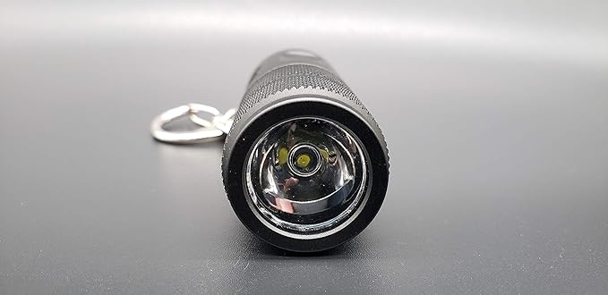 Vortex KC1 Outdoor rotary switch LED Aluminum Lithium dry battery edc light weight water resistance high lumens keychain flashlight