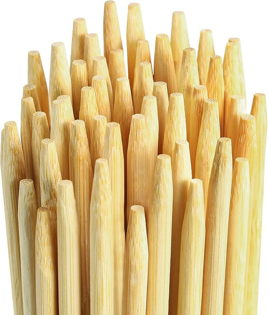 240 PCS Smores Sticks 36" Long 5mm Thick, Marshmallow Roasting Smore Sticks Bamboo, Disposable Marshmellow Sticks Camping Heavy Duty SMores Skewers for Outdoor Fire Pits Campfires Hot Dog Sausage