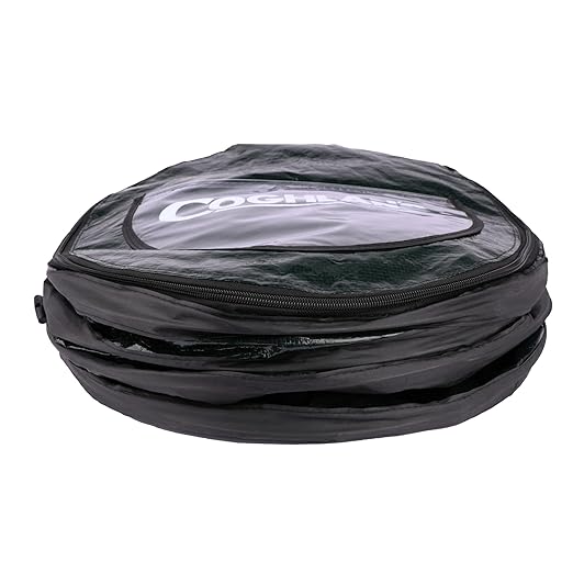 Coghlan's Mini Pop-Up Lightweight Trash Can – Collapsible Waste Bin for Camping, Hiking, Travel, and Outdoor Use – Portable, Durable, and Easy to Store – 14 Gallon