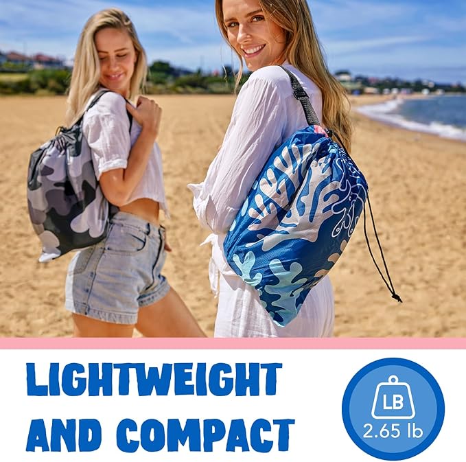 AlphaBeing Inflatable Lounger Beach Chair Accessories, Air Sofa Hammock Inflatable Couch for Camping Backyard Lakeside with Compression Sacks, Ideal Outdoor Gifts for Adults