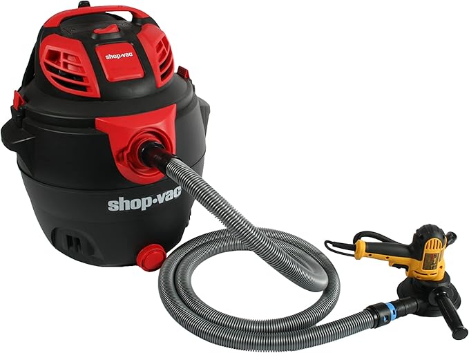 Assembled Quick Click Dust Separator with 5 Gallon Locking Collection Bin and Power Tool Adapter Set with 16 Ft. Hose