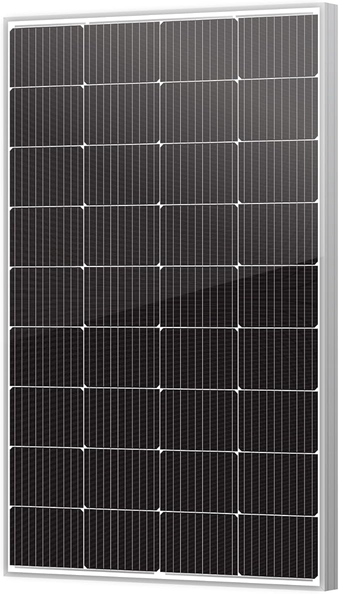 Newpowa 10BB Cell 200W Monocrystalline 200 Watt 12V Solar Panel High Efficiency Mono Module RV Marine Boat Off Grid (200W New)