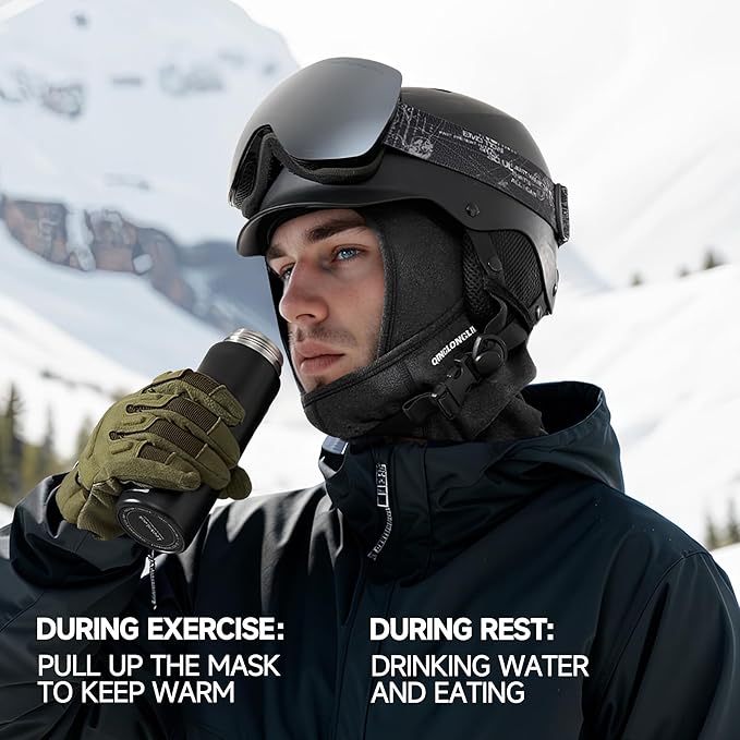 Balaclava Ski Mask Warm Full Face Cover Winter Full Face Mask for Skiing Snowboarding Outdoor Sports