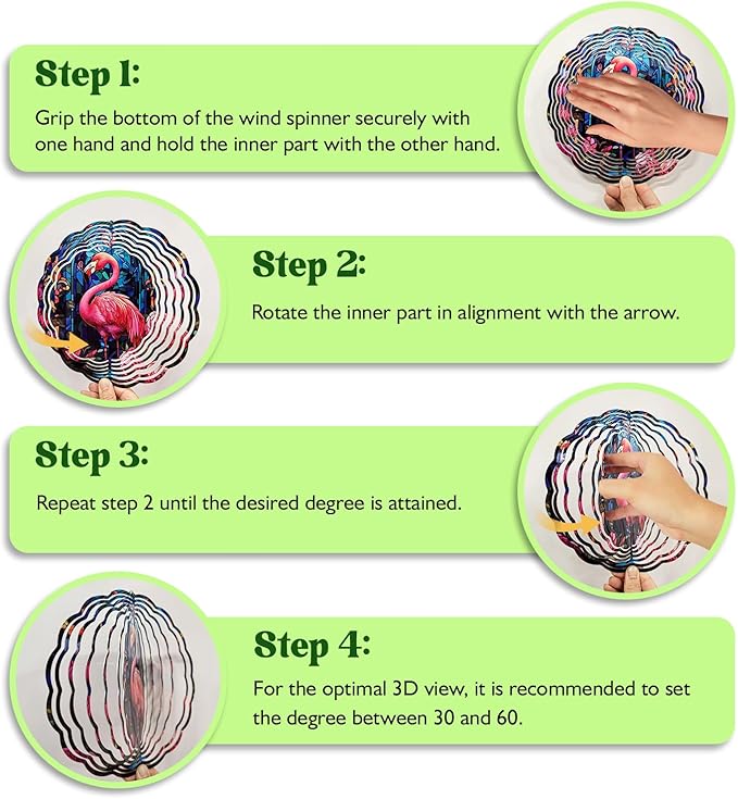 Celestial Sun Wind Spinner - Unique 3D Hanging Wind Spinner for Yard and Garden