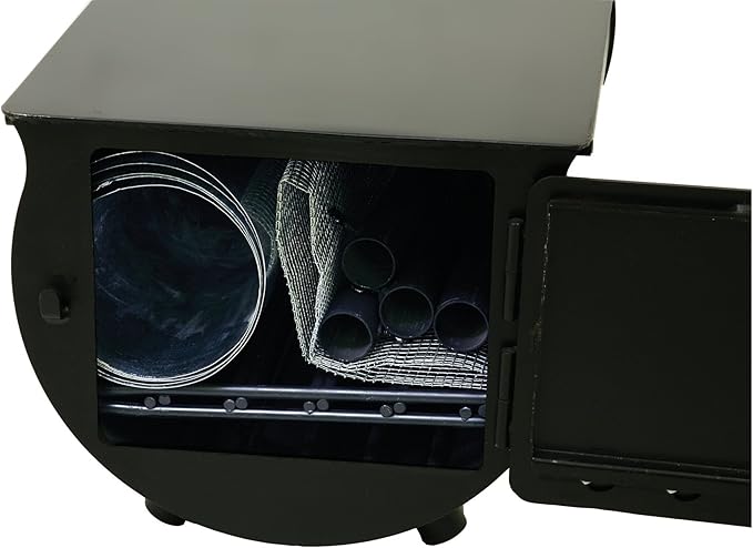 Camp Chef Alpine Heavy Duty Cylinder System - Wood-Burning Stove System for Wall Tent Camping - Camping Gear