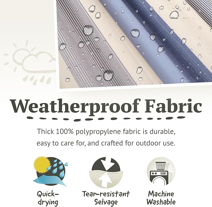 La Siesta® Large Double Brisa Classic Hammock & Tree Mount, Trees Beams Posts Suspension Kit, Indoor Outdoor Hammock Swing, Weather Resistant, Sea Salt