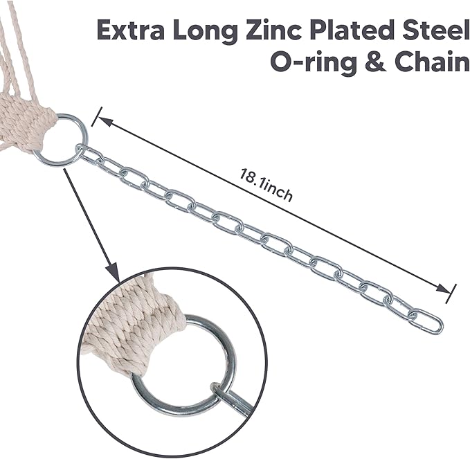 SUNCREAT Portable Double Outdoor Hammock, 450lbs Capacity, Quick Dry 2 Person Hammock with Hardwood Spreader Bar, Blue Waves