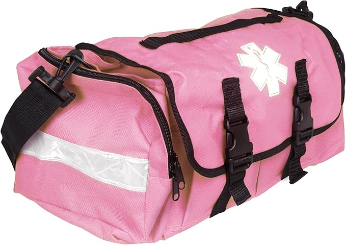 Dixigear First Responder On Call Trauma Bag W/Reflectors (Pink)
