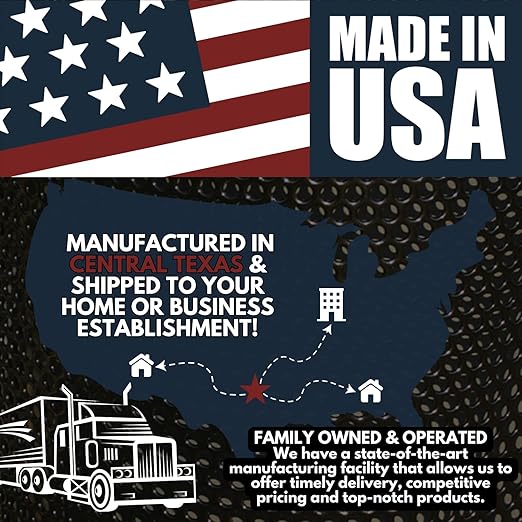 32-Gallon Heavy-Duty Expanded Metal Round Trash Receptacle, Commercial Outdoor Waste Bin with Liner & Dome Lid – Made in America (Textured Yellow)