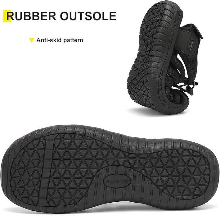 Dannto Women's Closed Toe Hiking Sandals Walking Water Sandal Comfort Athletic Sport Outdoor Sandals