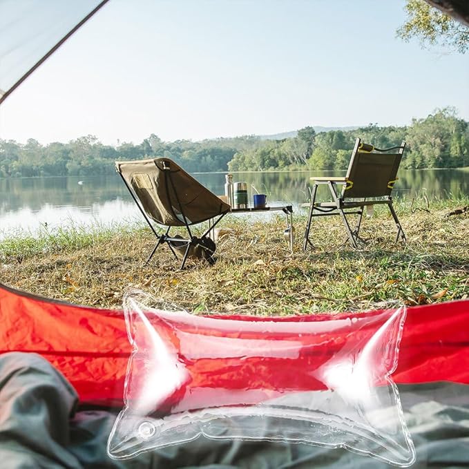 Transparent Pillow Sofa Cushion Clear Cushion Water Resistant Pillow Inset Inflatable Camping Hiking