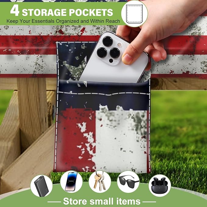 Fitted Picnic Table Cover with Bench Covers Waterproof Elastic Edges Rectangle Patio Tablecloth Outdoor Camping Essentials Stuff Rv Accessories Summer Trip Travel Camper Gifts for Woman Men, 96in 8 ft