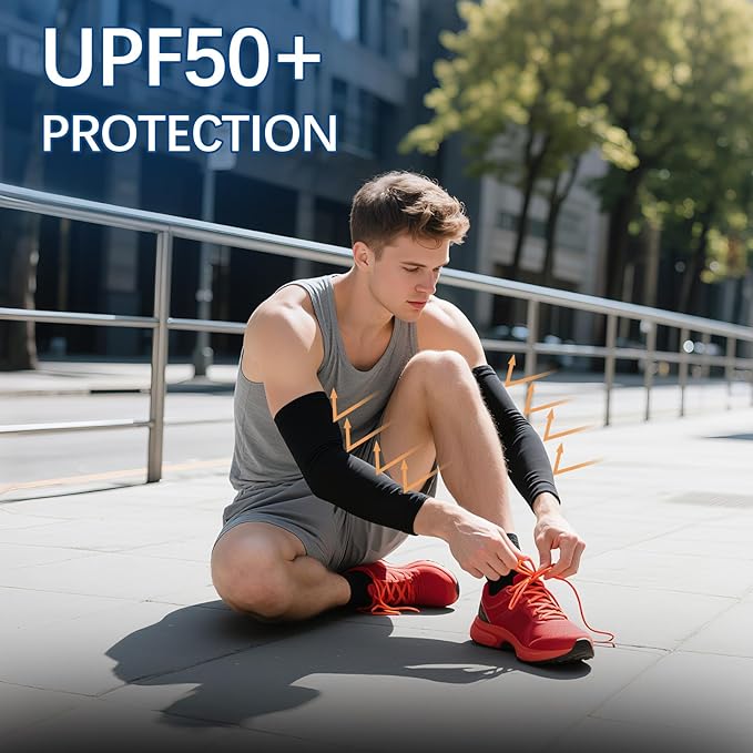 12 Pairs Arm sleeves for men/Women, Cooling UV Sun Protection Sports Compressiontattoo cover up sleeve，for Cycling,Running Outdoor Sports