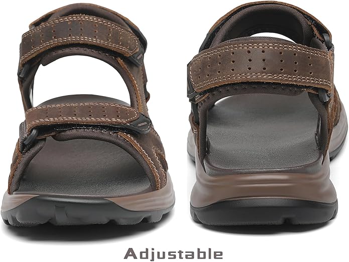 FLARUT Men's Sport Sandals Outdoor Hiking Sandal Open Toe Walking Sandals for Summer Beach Water Shoes