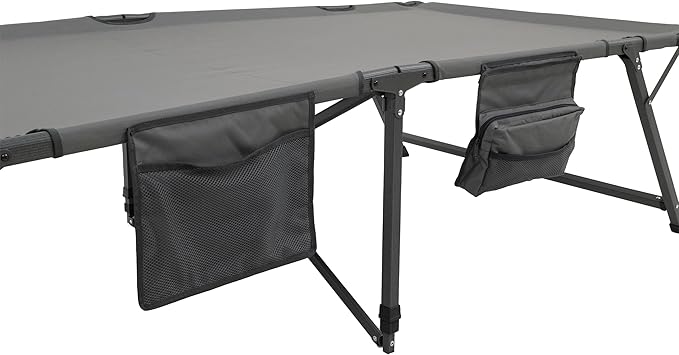Browning Camping Titan Cot XL, Oversized Comfort Adult Cot, 450 lb. Weight Capacity