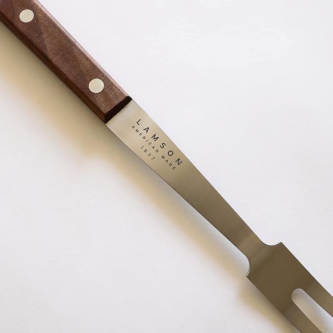 Lamson Premier 20" Walnut 3-Piece BBQ Set