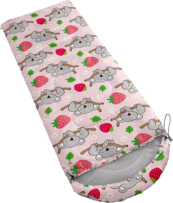 BSNTHO Camping Sleeping Bags,3 Season Warm & Cool Weather,Lightweight,Waterproof Sleeping Bags for Adults & Kids,Traveling,and Outdoors,Camping Gear Equipment