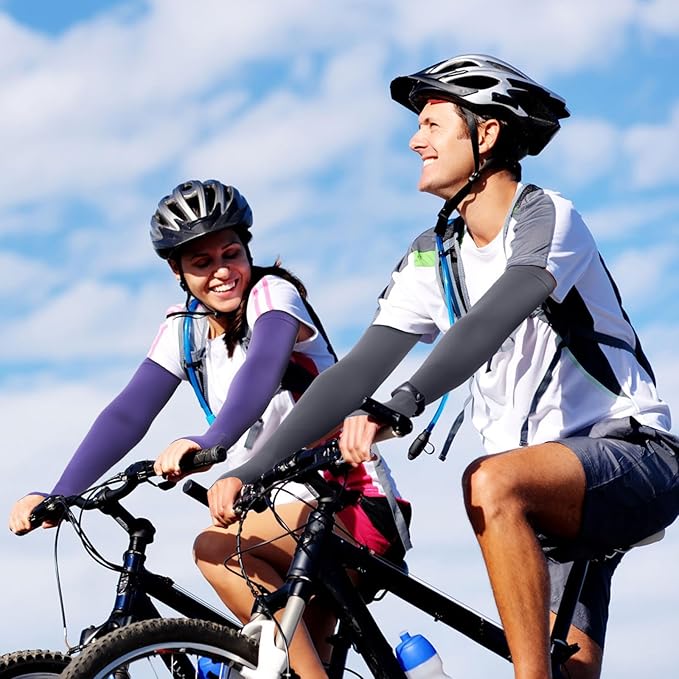 GOUNOD Gardening Sleeves to Cover Arms for Women with Thumb Holes-Sun Protection SPF Cooling Driving UV Blocking