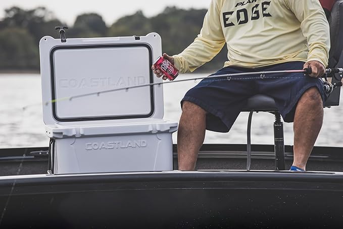 Coastland Delta Series Rotomolded Coolers, Premium Everyday Use Insulated Cooler, Ideal Portable Ice Chest Available in Multiple Capacities & Colors