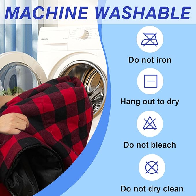 Flannel Sleeping Bag Cotton 0 Degree Cold Weather for Adults XXL Sleeping Bag 4 Season Big and Tall with Compression Sack