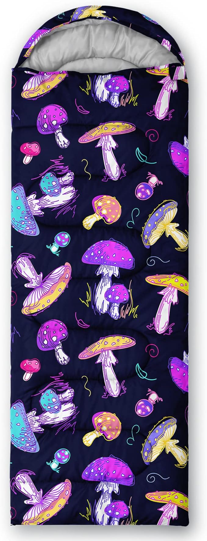 BSNTHO Camping Sleeping Bags,3 Season Warm & Cool Weather,Lightweight,Waterproof Sleeping Bags for Adults & Kids,Traveling,and Outdoors,Camping Gear Equipment