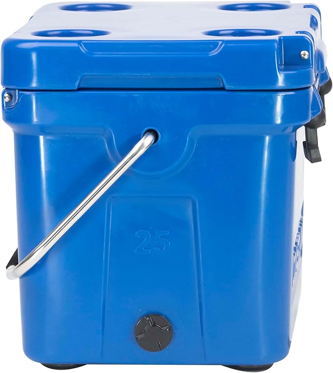 Coastland Bay Series Cooler Premium Everyday Use Insulated Rotomolded Cooler, Small Ice Chest for Tight Spaces, Soccer Games, & Tailgates