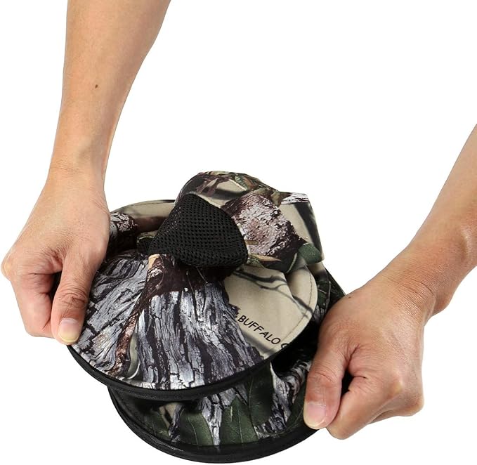 CozyCabin Mosquito Head Net Hat with Removable Mesh Hidden Netting, Design for Outdoor Fishing Gardening