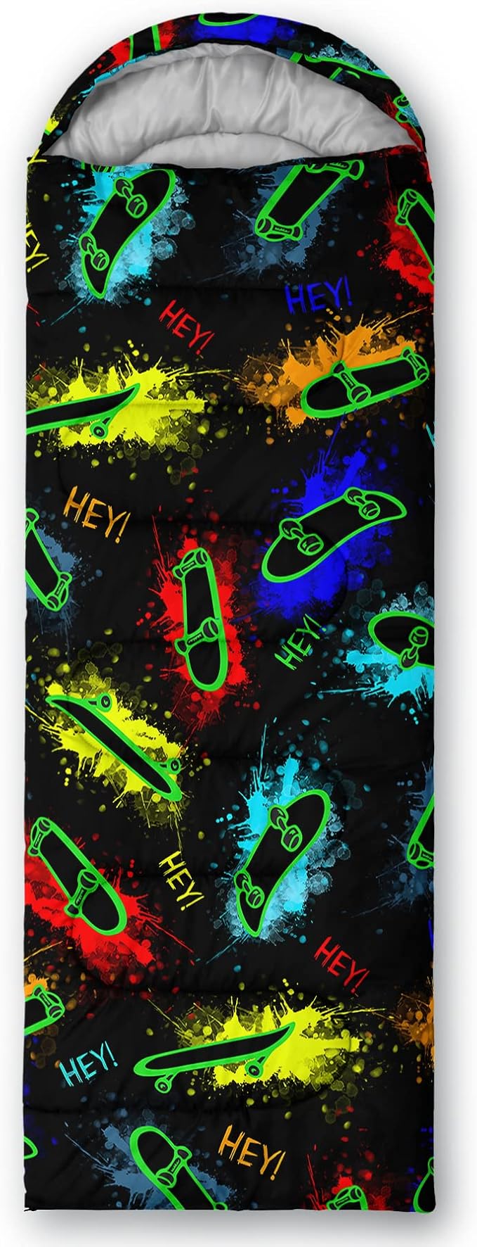 BSNTHO Camping Sleeping Bags,3 Season Warm & Cool Weather,Lightweight,Waterproof Sleeping Bags for Adults & Kids,Traveling,and Outdoors,Camping Gear Equipment