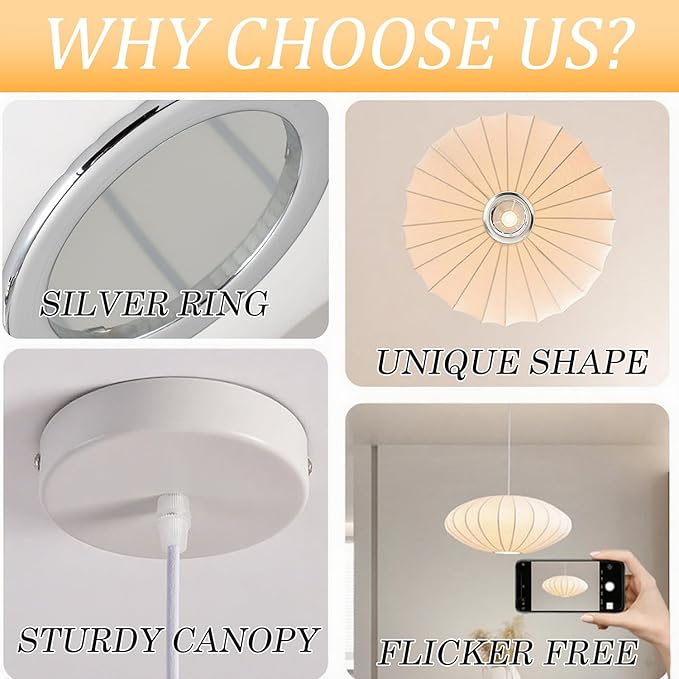 Drum Shade Fabric Pendant Light,Wabi Sabi Cloth Lamp,Adjustable Hanging Lantern Indoor,Mid Century Modern Pendant Lamp for Study Room Office