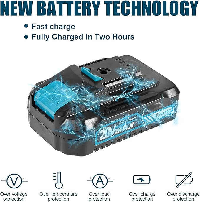 Saker Mini Chainsaw,Portable Electric Chainsaws Cordless,Handheld Chain Saw Pruning Shears Chain Saws for Tree Branches,Courtyard,Household and Garden,Christmas Gifts for Men Dad Husband Women