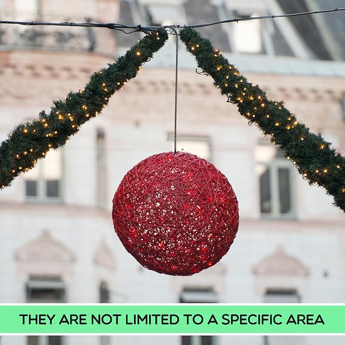 6 Pack 36 Inch Large S Hooks for Hanging Plants Black Metal Plant Hanger Long Outdoor Hanging Tree Hooks for Tree Branch, Bird Feeder, Basket, Lantern, Indoor Closet, Garden