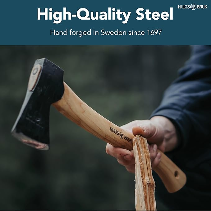 Hults Bruk 840702 Almike Hatchet - 1 lb Head, 16" Handle