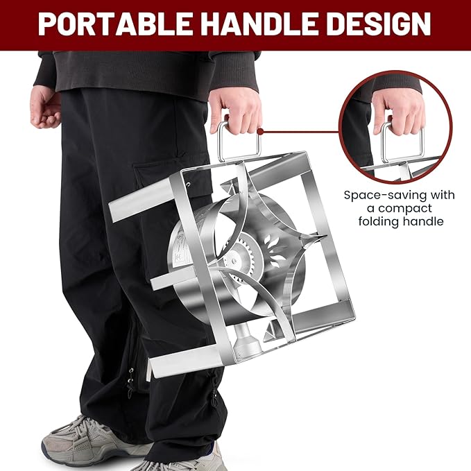 ARC 55,000BTU Propane Burner Camping Stove,Outdoor Gas Stove Burner Cooker for Cooking for Turkey Fry,Homebrewing,Crawfish Boil,and More!