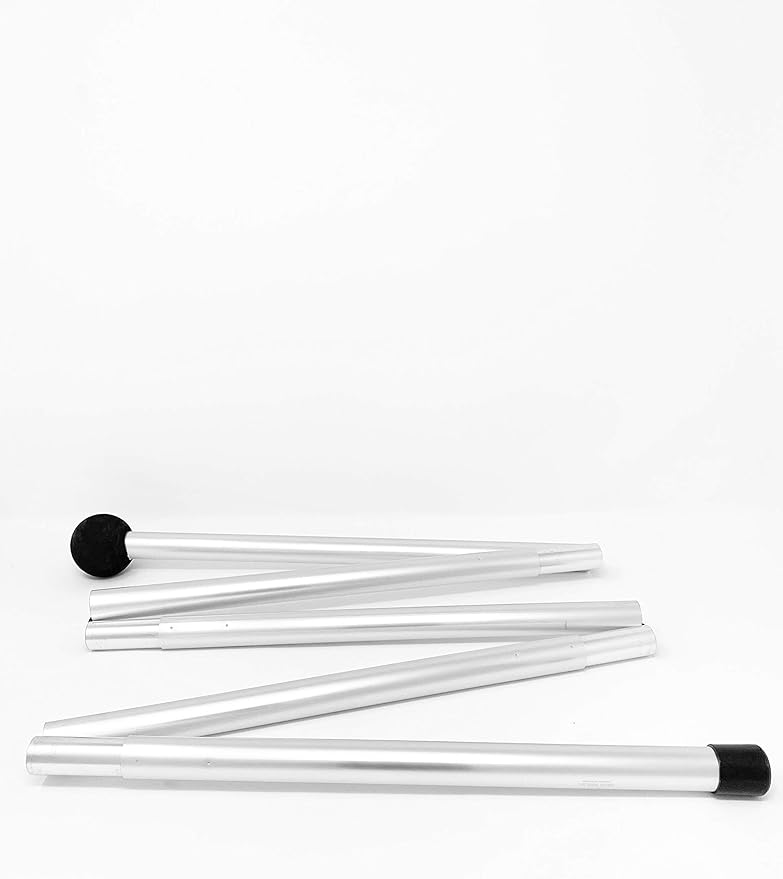 SUN NINJA Replacement Beach Tent Poles, 2 Poles Included