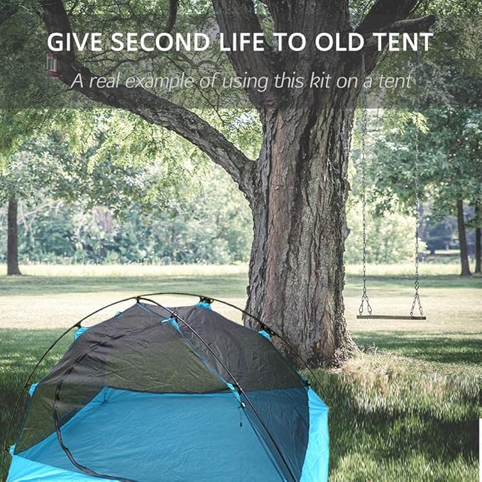 Aluminum Tent Poles Replacement, Fits Both Female and Male Ends, Lightweight Tent Pole Repair Kit, 7001 Aluminum Alloy T6 Heated