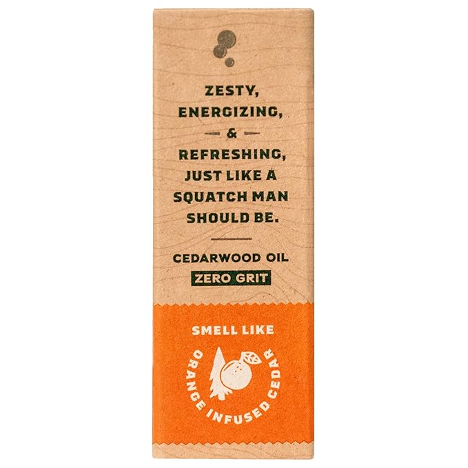 Dr. Squatch Natural Bar Soap for Men - Cold Process Soap with No Harsh Chemicals - Cedar Citrus (5 oz, 3-Pack)